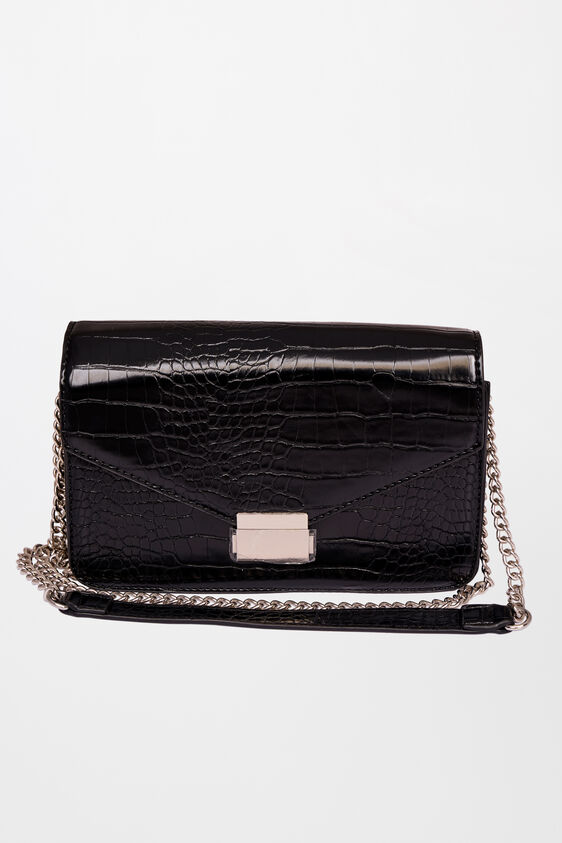 Black Sling Bag, , image 1